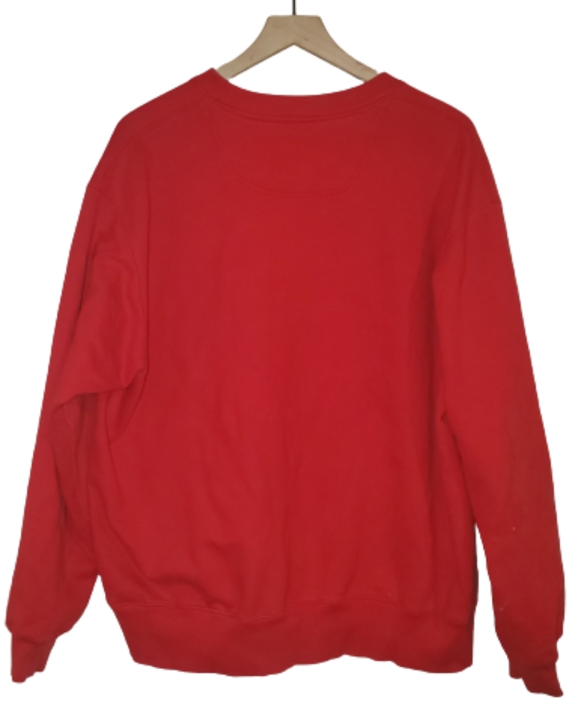 Champion Authentic Crewneck Sweatshirt Red XL - Picture 5 of 6